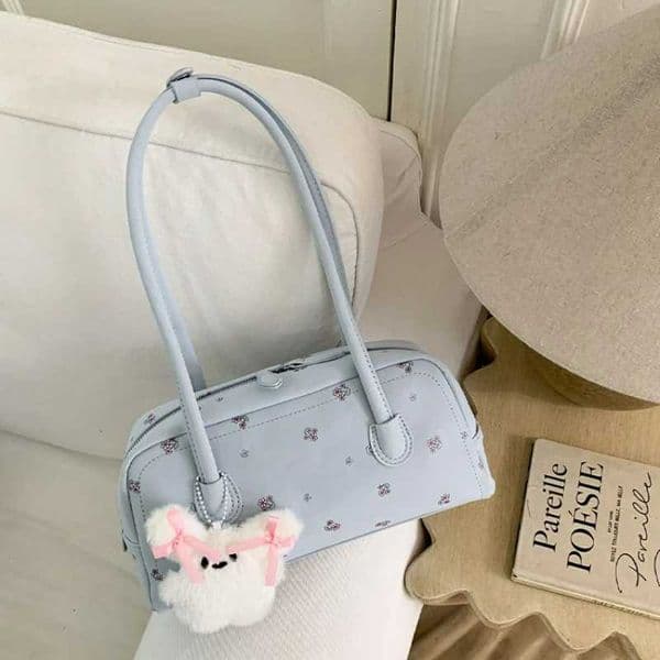 New Fashion Shoulder Bags for Women Small Print Handle Bag Commuter Comfortable and Versatile Texture Boston Bag Underarm PurseZ260316 Z260321