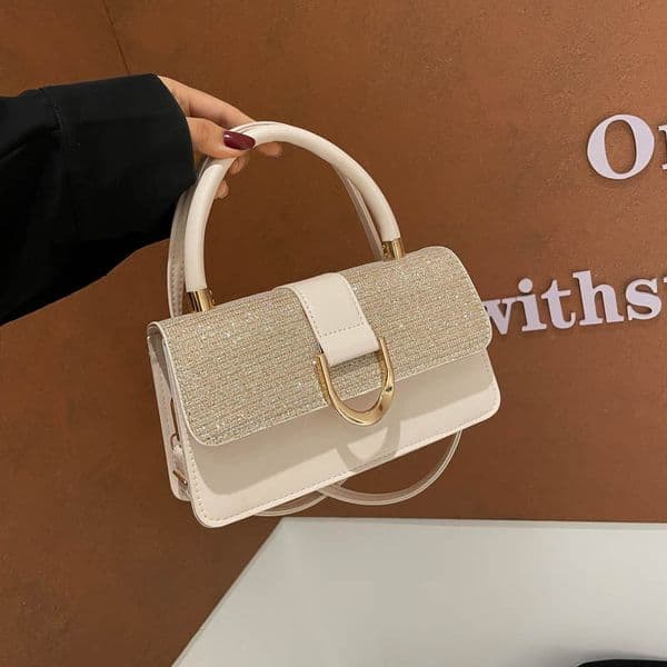 This year's popular women's bags 2025 new model high-end handbag commuter bag versatile shoulder crossbody small square bag c29
