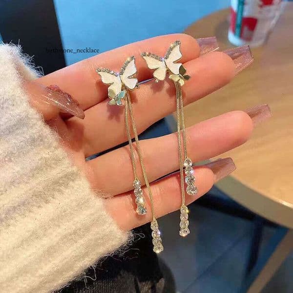 Multi-Wear Bow Tassel Women 2025 New Niche Design High-End Light Luxury Earrings for Autumn and Winter