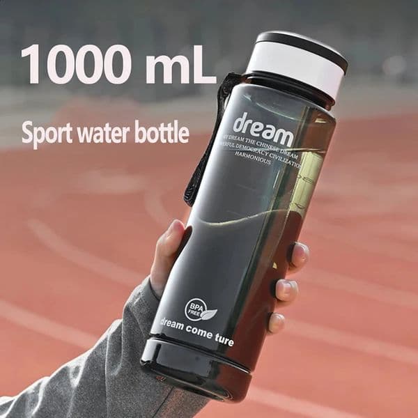 1000ml Water Bottle Outdoor Portable Sport Motivational Water Bottles Leakproof Drinking Bottles For Travel Gym Fitness Jugs 260321