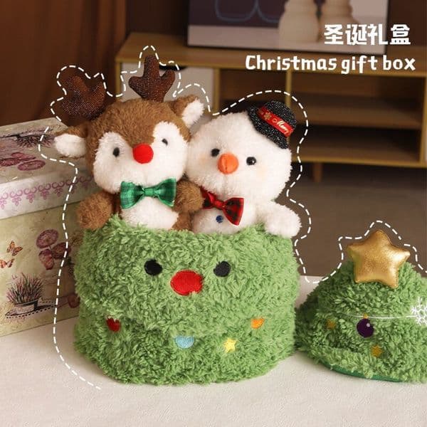 Surprise Storage Box Holiday Decoration Essential Doll Christmas Gift Full of Heartfelt Intentions Plush Toy