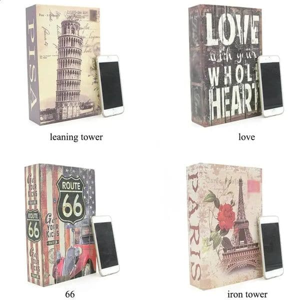 Password Security Safe Lock Cash Money Coin Storage Key Locker Kid Gift Security Mini Dictionary Safe Box Book Money Hide Secret 260321