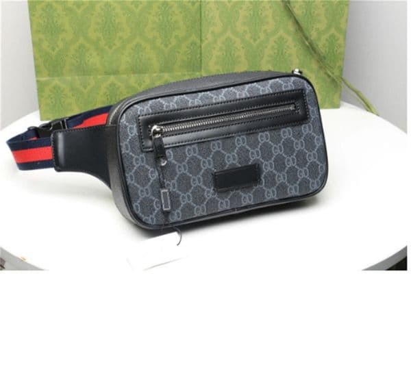 Designer Women Men Tote Waist Bags Cross Body Handbag Bumbag Fashion Shoulder Bag Black Bum Hobo Fanny Pack Serial 19A Adorably