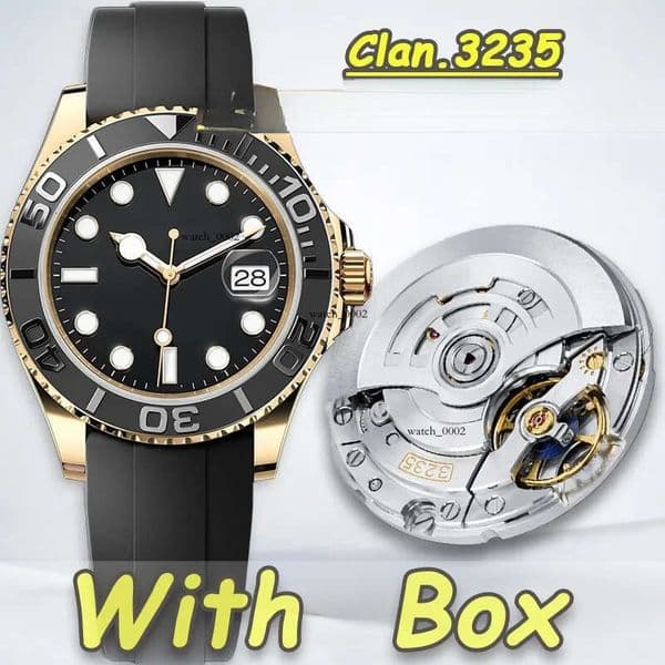 Mens watch Designer Watches Men Super Quality AAAAA+ Clean Factory cal.3235 Movement Mechanical Watch 904L Stainless Steel Sapphire Waterproof With Box