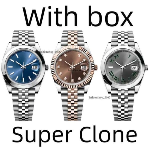Super Clone Designer Men's Watch 41mm Ladies' 36mm Couple watches Automatic Waterproof Luxury men's top Classic style watch