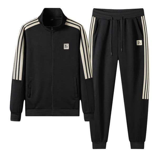 Polo Designer Hoodie Spring Men's Cardigan Sweatshirt Jacket Sports Two-piece Set Popular Designer T-shirt Trendy Men's Striped Casual Running Outfit