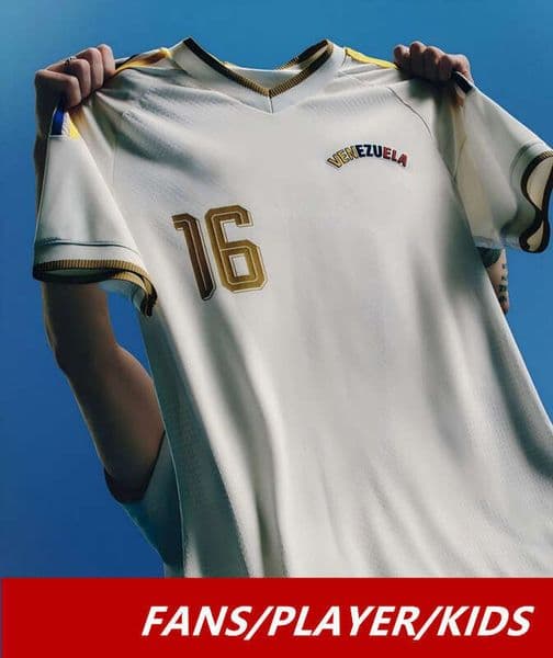 2025 2026 2027 Venezuela Soccer Jerseys national team SOTELDO SOSA RINCON CORDOVA CASSERES BELLO JA.MARTINEZ RONDON GONZALEZ OSORIO MACHIS 26 27 football shirt