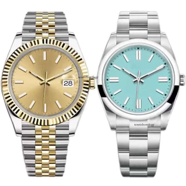 Watch Mens Designer Watches Automatic Mechanical Movement 36mm 41mm Stainless Steel 904L Waterproof Montre De Luxe Classic Business Wristwatch Casual Bracelet 69