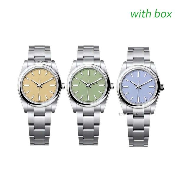 Mens Watch 36/41mm Automatic Women Watches Sapphire Luminous 904L stainless Steel Strap Wristwatches Luxury Designer Montres With Box and Papers