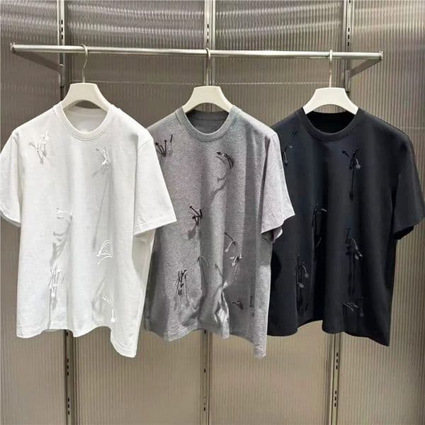 Designer T-shirt In High-end Women's Clothing 2026 Spring New Short-sleeve T-shirt Designer Hoodie With Round Polo Neck Embroidery Tassels Loose Fit Casual Top