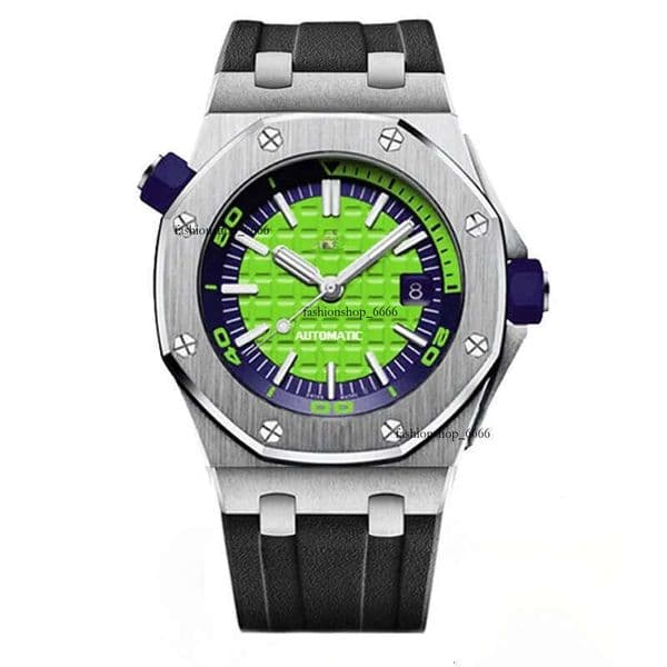 Automatic Watches For Men Sophisticated Timepiece with Silicone Strap and Rotating Inner Ring - Stylish Men's Mechanical Watch for Daily Wear