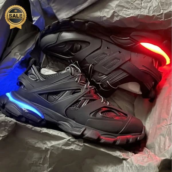 dress shoes Designer shoes led designer sneakers women casual dresses Sneakers Led Casual Shoes Luxury Lamp Sneakers Men Women Trainers Phantom Chunky Sneakers 45