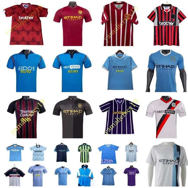 1997 1998 2011 2012 Man Citys Kun Aguero Silva retro soccer jerseys 94 96 97 98 99 00 01 02 03 05 06 07 11 12 13 14 15 16 TOURE YAYA NASRI Haaland DZEKO 1