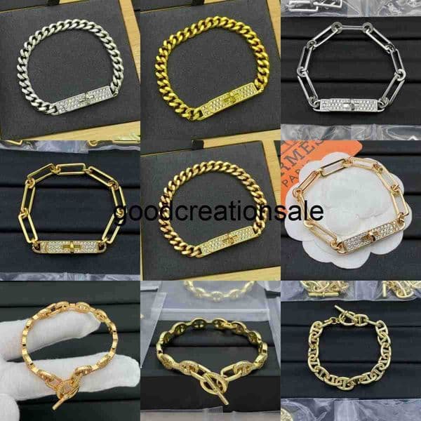 Designer H-Style Bangle Ermajia bracelet is a light luxury high-end womens bracelet with a unique and versatile classic design H6PT