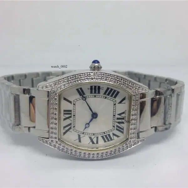 Fashion High quality watch woman classic quartz movement watches designer stainless steel bracelet New arrivals White Face 092
