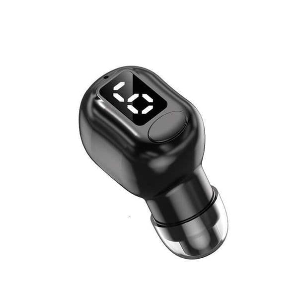 New M5 Bluetooth Earphone Mini Digital Display Single Ear In-Ear Sports Business Headset Cross-Border