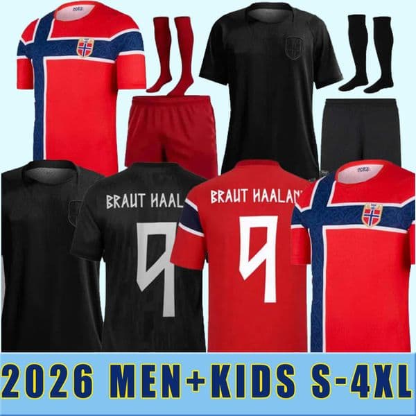 2026 2027 16-4XL Norway Soccer Jersey Haaland Odegaard STRAND LARSEN sorloth BERG AJER NUSA 2627 national SOLSKJAER