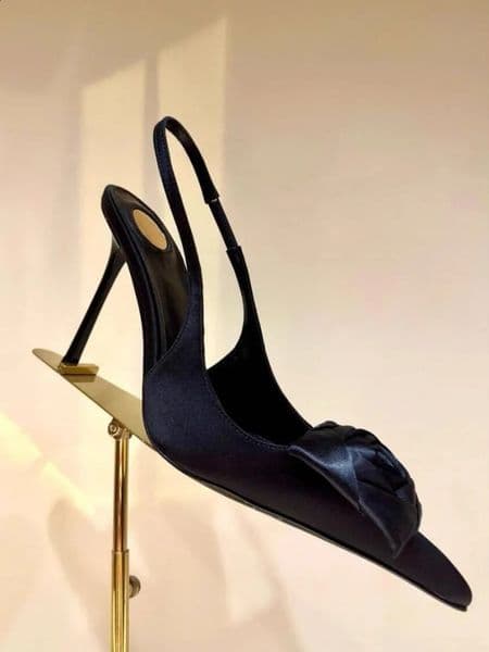 Womens Summer Slim Fit High-heeled Sandals Fashionable Fashion Show Pointed Party Wedding 34-43 Womens Large Sandals 260319