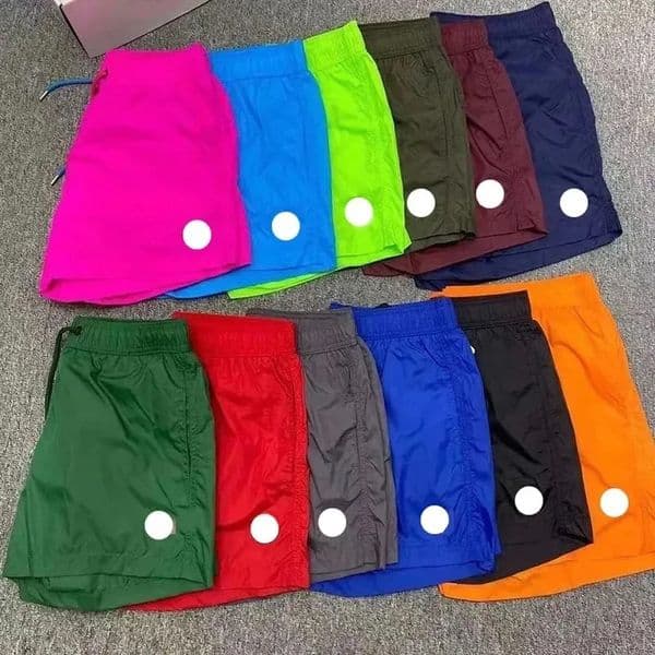 Designer Shorts Mens Gym Short Jogging Pants With Intranet Above Knee Britches Low Crotch Zipper Pockets White Embroider Labels Beach Short Trousers