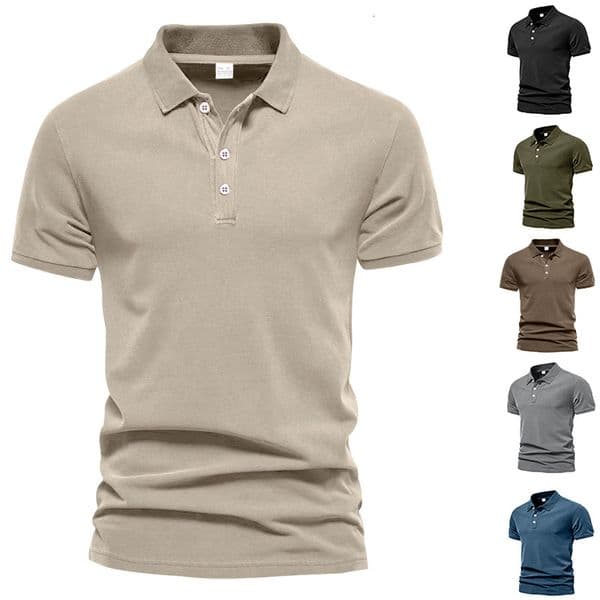 Summer Designer T-shirt New Designer Hoodie Men's Collar European And American Sports Twill Polo Shirt Fashion Casual Solid Color Polo Short Sleeve T-shirt