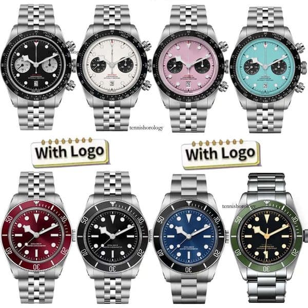 Biwan Series Watches Men Multi-Function Chronograph Automatic Mechanical Stainless Steel Strap Sapphire Mirror Calendar Luxury Mens Watch Montre reloj e3