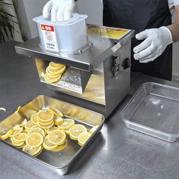 Vegetable Dicer Slicer With Large Feed Chute Commercial Stainless Steel Food Cutter Potato Onion Carrot Dicer Fruit Slicer