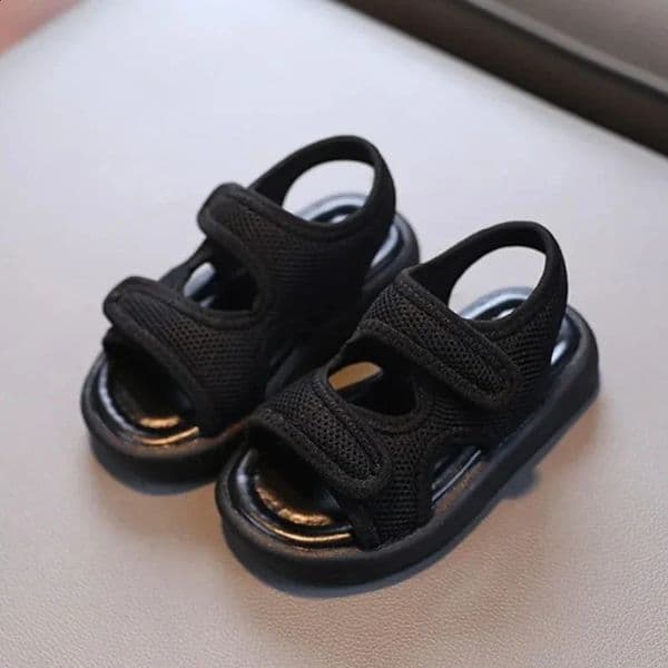 Childrens Shoes Boys Fashion Breathable Baby Sandals Summer White Cool Slippers Sandals 21-30 260318