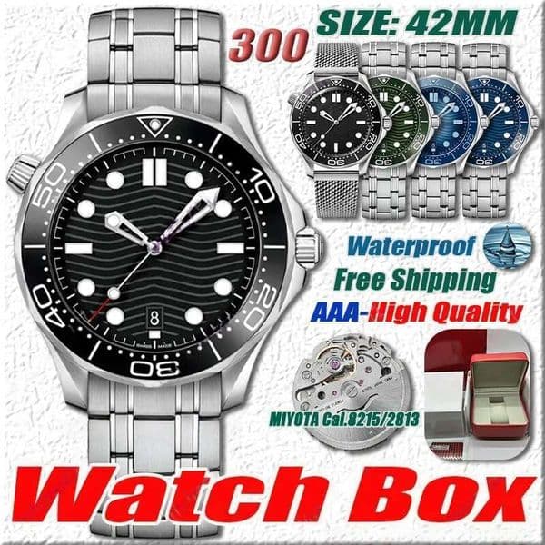 Mens Luxury Designer Watches High Quality AAA 42MM 2813 MIYOTA 8215 Mechanical Automatic Sapphire Stainless Steel Waterproof Casual Sport Men Watch