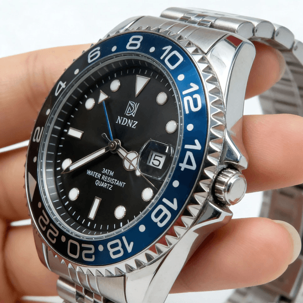 NDNZ new business casual watch for men waterproof quartz couples watch date function wear-resistant