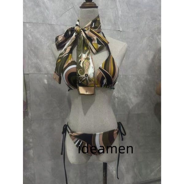 Womens swimwear backless strapless 250422