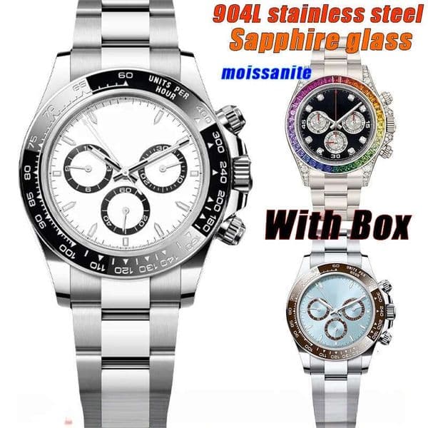 Luxury Mens Automatic Mechanical Watches platona Designer Watch 40MM High quality wristwatch Luminous waterproof Silver 904L Stainless steel Fashion watch