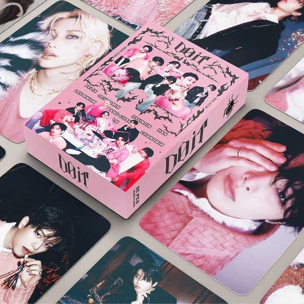 55-piece SKZ Stray Kids photo album pain lomo cards DO IT series photo cards postcard L260323