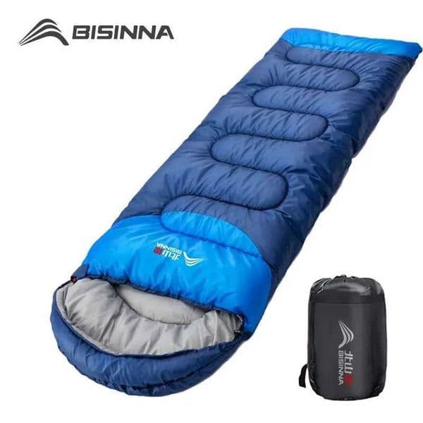 BISINNA Camping Sleeping Bag Ultralight Waterproof Winter Warm Envelope Backpacking Sleeping Bags for Outdoor Traveling Hiking H260323