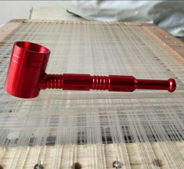 Smoking pipes Metal Mouthpiece Personalized Mini Mouthpiece Diagonal Rod Hammer Small Pipe