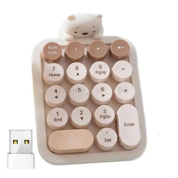 Ergonomic Numeric Keyboard Engineered To Minimize Fatigue For Extended Typing Suitable For Data Intensive Roles X7JC H260323