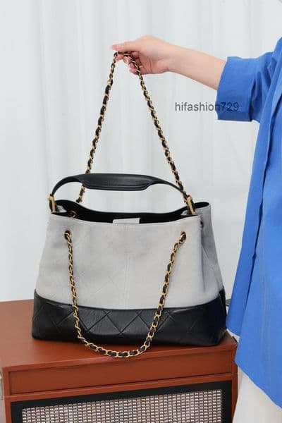 10A top quality cc bag designer bag 25A hobo suede bag shoulder bag handbag genuine leather tote bag classic quilted leather chain strap bags designer women bag DEZT