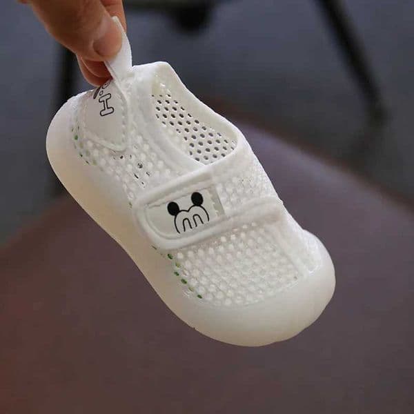 Children Mesh Shoes Breathable Toddler Sneakers Kids Running Footwear Boys Girls Soft Bottom Non-slip Shoes Baby Casual FootwearT260321