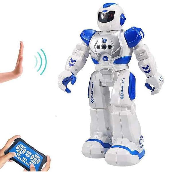 2021 Hot RC Robot Smart Action Walk Singing Dance Action Figure Gesture Sensor Toys Gift for Children T260321