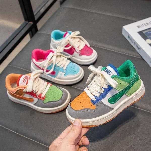 New Children Casual Shoes Four Seasons Kids Single Sneaker Mandarin Ducks Basketball Sports Shoes Boys Girls Sneaker ShoesT260321