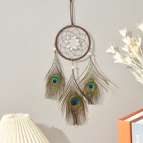 Wall Hanging Woven Tapestry Dream Catcher Boho Home Decor Reputation WingFeather Dreamcatcher Wind Chime Room Decoration Tapestry Dreamcatcher