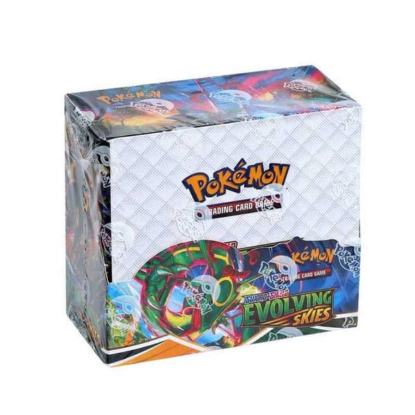 324/360Pcs/Set Card Evolving Skies TEAM UP Darkness Ablaze SUN MOON Evolutions English Booster Battle Transaction Card L260323