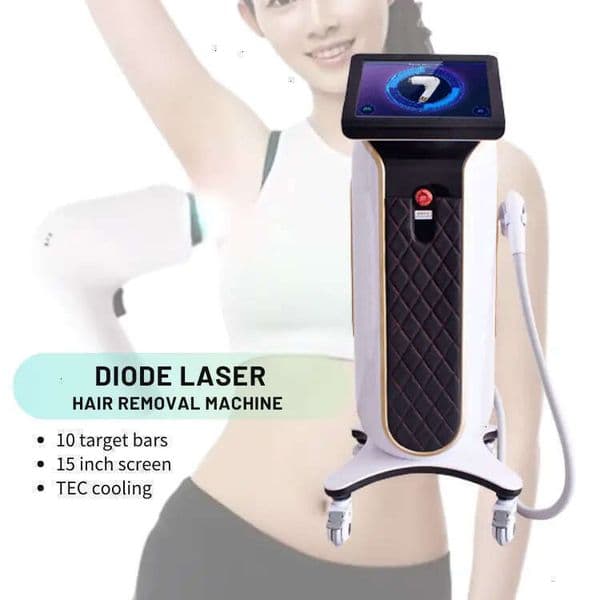 Strong Power Hair Remove Depilation 808Nm Diode Laser 1-10Hz Adjustable Machine Skin Whitening Smoothing Face Lift Beauty Apparatus For All Skin Type