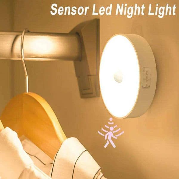 1pc Wireless Motion Sensor Cabinet Light, LED Strip & Closet Lamp for Kitchen Wardrobe Drawer Under-Cabinet Indoor Illumination 26H0323