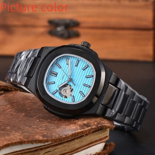 Pate Wrist Watches for 2026 Mens Watches Three needles Automatic mechanical Wastch High quality Top Luxury Brand Steel Belt GENEVE Fashion designer Holiday gifts