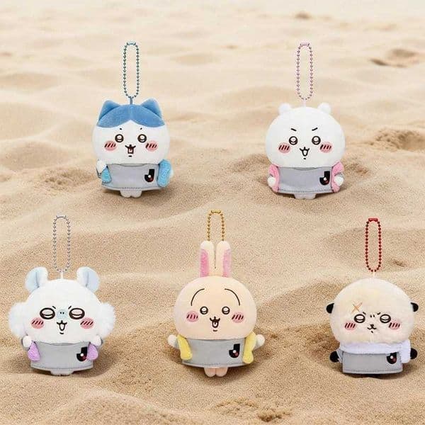 Chiikawa Cute Football League Limited Edition Fur Hatpin Set Usagi Hachiwera Chiik Momonga Rakko Nagano Friendship Gift H260323