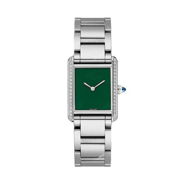 Fashion couple Watch pot lid three-dimensional glass sapphire set diamond quick release belt color can be interchangeable