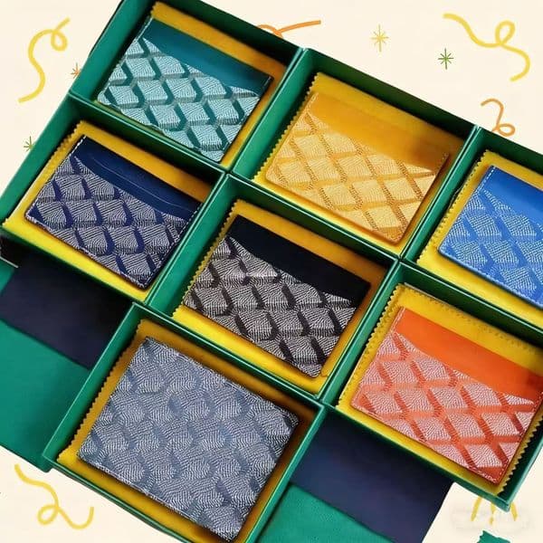 card holder designer wallet with orginal box passport pouch ID Case card holder Pocket women Men Bag passport holders Cardholder Credit card thin bus card