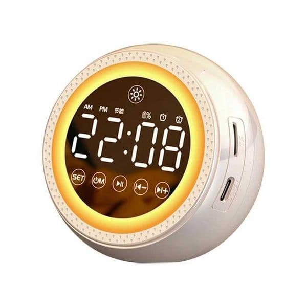 2025 Tech Bluetooth Speaker AI with Screen Clock Weather Smart AI Speaker Home Work Study For Huawei Iphone Voice Chat X260323