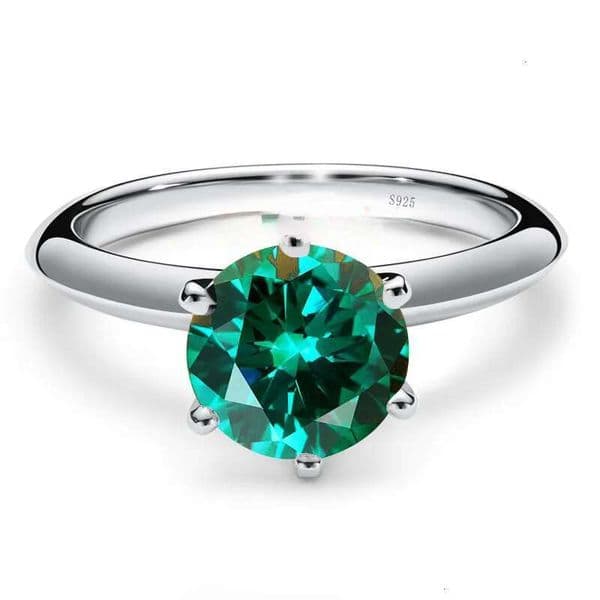 Wholesale Certified Engagement Moissanite Ring Solitaire Oval Round Radiant Diamond Jewelry