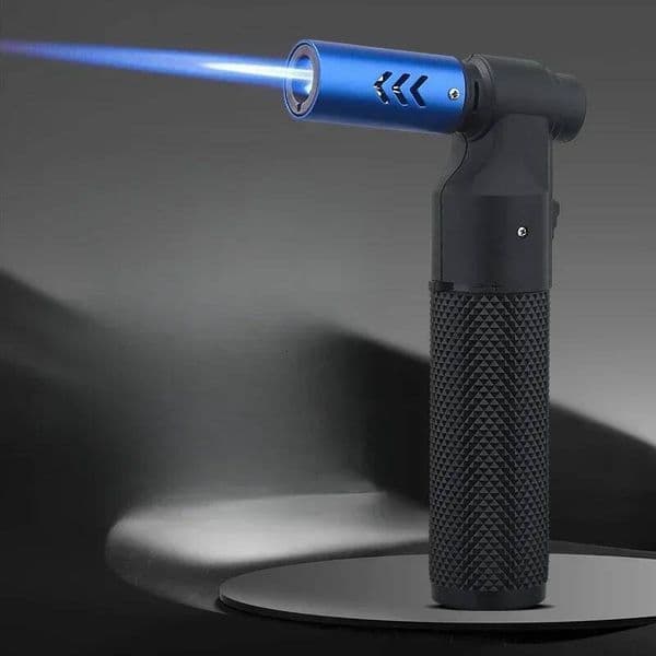 HONEST Gas Jet Butane Cigar Windproof Kitchen Tube Barbecue Metal Jewelry Welding Lighter Outdoor Gadgets Formen